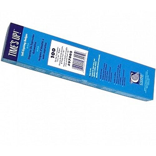 C-Line One Day Times Up Self Expiring Security Name Badges 100pk - CLI-97005