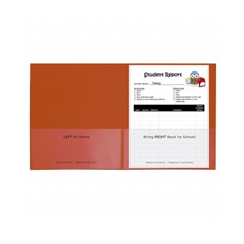 C-Line Classroom Connector School-To-Home Two-Pocket Folder