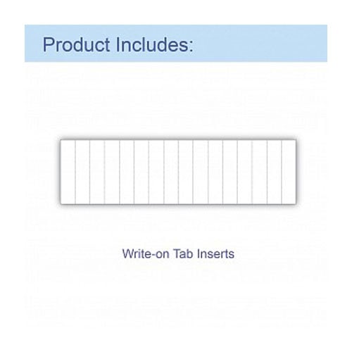 C-Line Paper 8-Tab Index Dividers with Clear Tabs 8pk - CLI-05387
