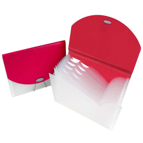C-Line Pink Expanding File With Designer V-Cut - CLI-48204