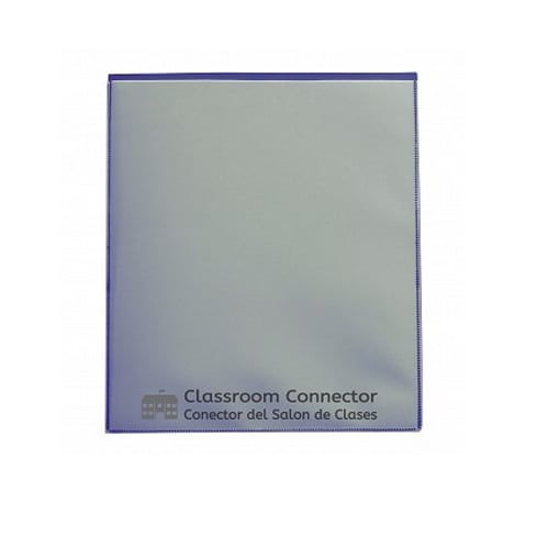 C-Line Purple Classroom Connector School-To-Home Two-Pocket Folder 25pk - CLI-32009