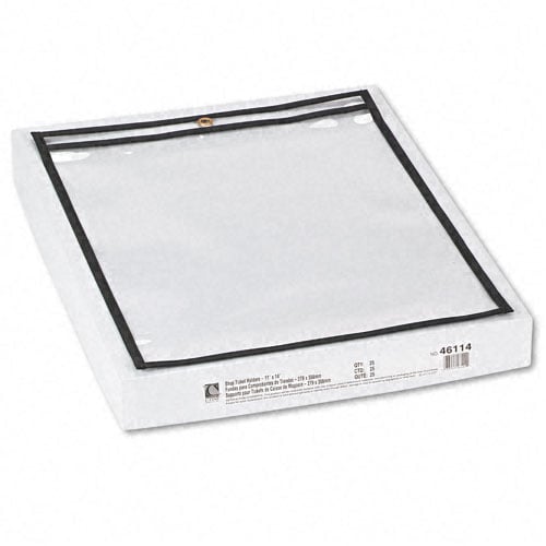 C-Line Reinforced Edge 11" x 14" Shop Ticket Holders 25pk - CLI-46114