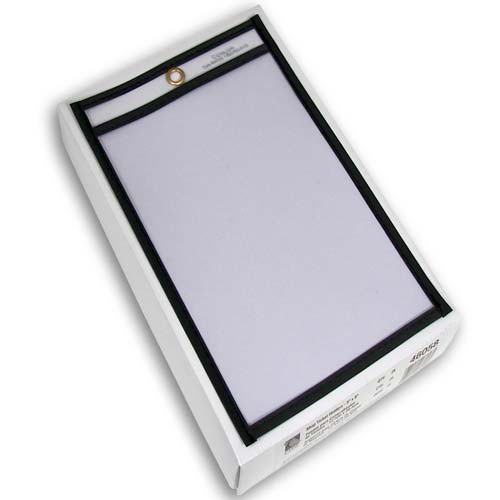 C-Line Reinforced Edge 5" x 8" Shop Ticket Holders 25pk - CLI-46058