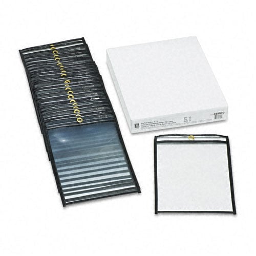 C-Line Reinforced Edge 6" x 9" Shop Ticket Holders 25pk - CLI-46069