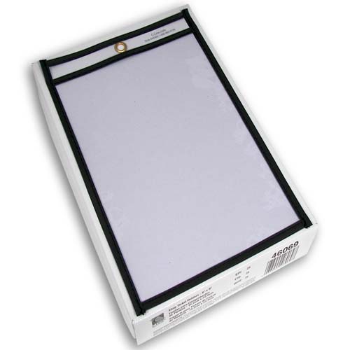 C-Line Reinforced Edge 6" x 9" Shop Ticket Holders 25pk - CLI-46069
