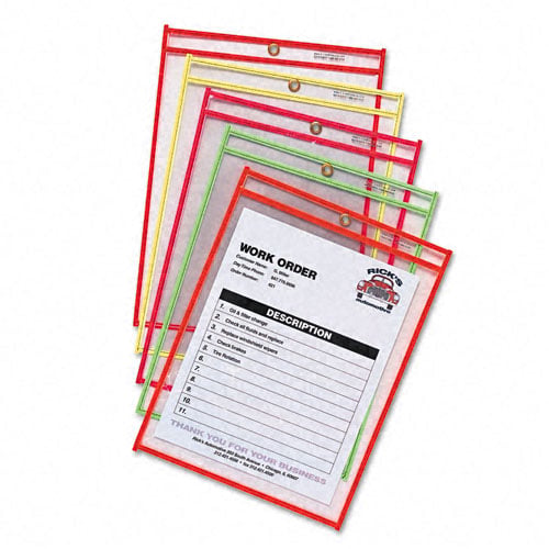 C-Line Reinforced Neon Stitched Ticket Holders