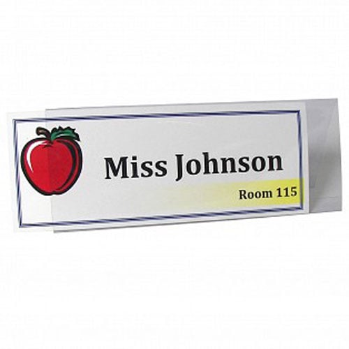 C-Line Rigid Inkjets/Laser Name Tent Holders 25pk - CLI-87507