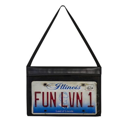 C-Line Stitched Shop Ticket/License Plate Holder with Hanging Strap - Clearance Sale