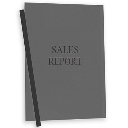 C-Line Translucent Report Covers with Binding Bars- 50/BX