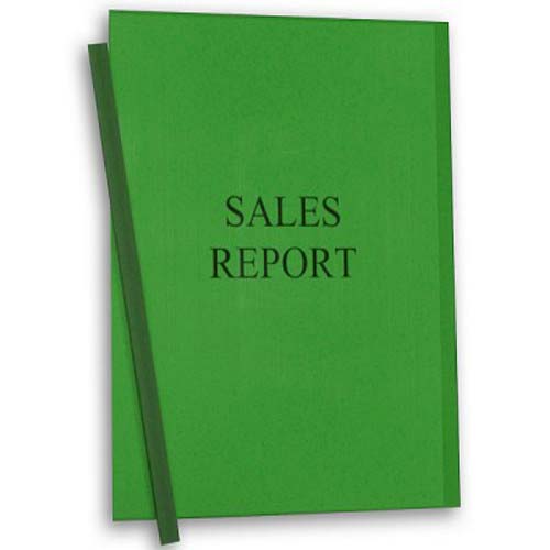 C-Line Translucent Report Covers with Binding Bars- 50/BX