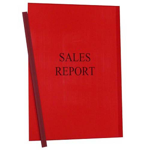 C-Line Translucent Report Covers with Binding Bars- 50/BX