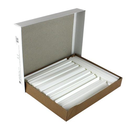 C-Line White 1/2" Slide-'n-Grip Binding Bars 100pk - CLI-34227