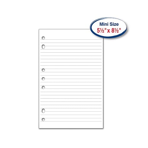C-Line White Mini Size Filler Paper 50pk - CLI-7558