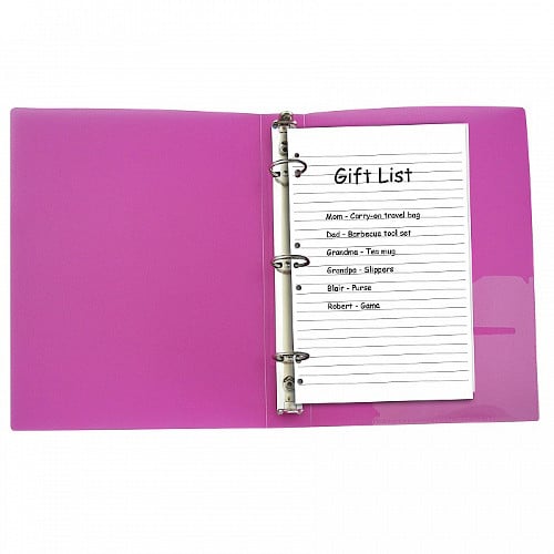 C-Line White Mini Size Filler Paper 50pk - CLI-7558