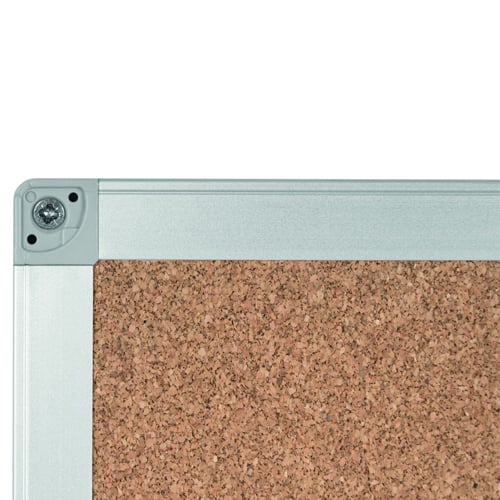 MasterVision Ayda 18" X 24" Cork Bulletin Board with Aluminum Frame - CA02409214