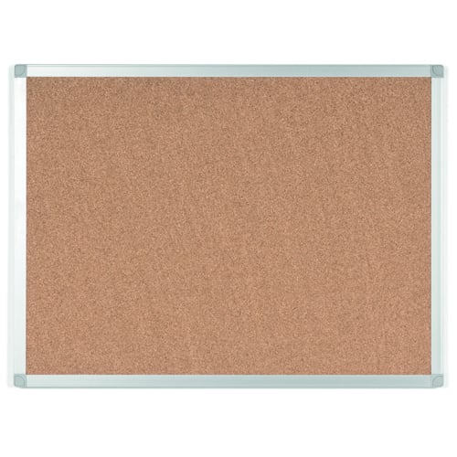 MasterVision Ayda 18" X 24" Cork Bulletin Board with Aluminum Frame - CA02409214