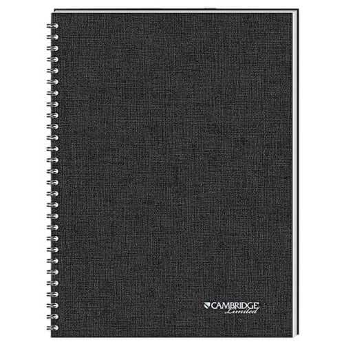 Cambridge Limited 8-7/8" x 11" Perforated Meeting Notebook (06132) - 1/PK