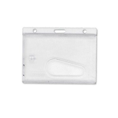 Card Dispenser with Thumb Slide Frosted Horizontal Side Load - 50pk