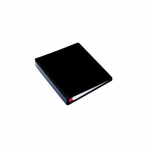 Cardinal 1 1/2" Black EasyOpen 500 Capacity Card File Binder 12pk - CRD-65325