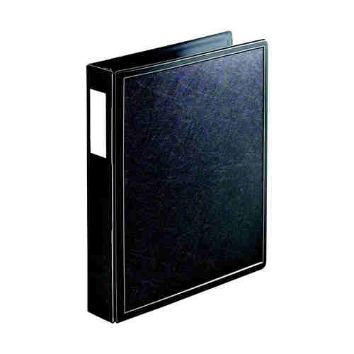 Cardinal 1.5" Black EasyOpen SuperLife Locking Slant-D Binder - 12pk