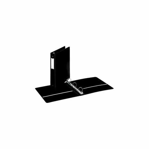 Cardinal 1.5" Black EconomyValue Ring Binder w/Label Holder 12pk - CRD-90321