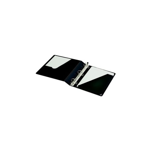 Cardinal 1.5" Black SuperStrength ClearVue Locking Slant-D Ring Binder
