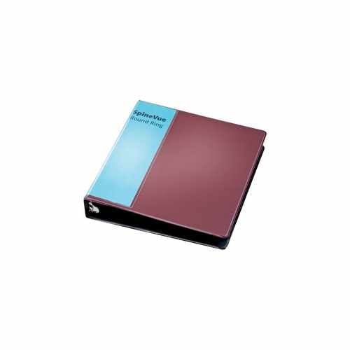 Cardinal 1.5" Maroon SpineVue Locking Round Ring Binder 12pk - CRD-16758V3