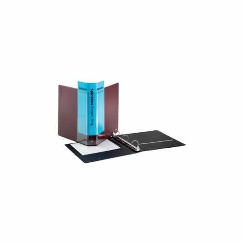 Cardinal 1.5" Maroon SpineVue Locking Round Ring Binder 12pk - CRD-16758V3
