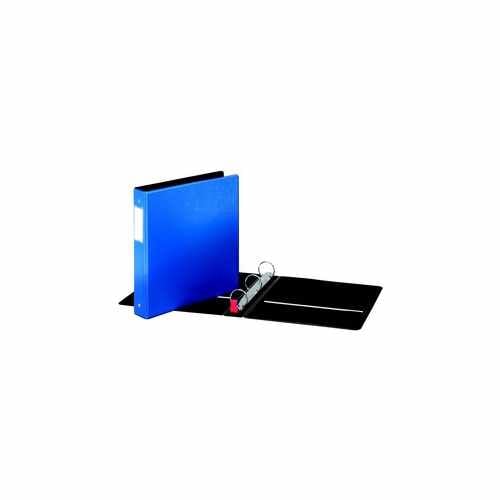 Cardinal 1.5" Medium Blue EasyOpen Ring Binder w/Label Holder - 12pk