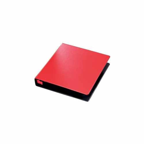 Cardinal 1.5" Red EasyOpen Locking Ring Binder w/Label Holder - 12pk