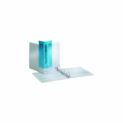 Cardinal 1.5" White SpineVue Locking Round Ring Binder 12pk - CRD-16703V3