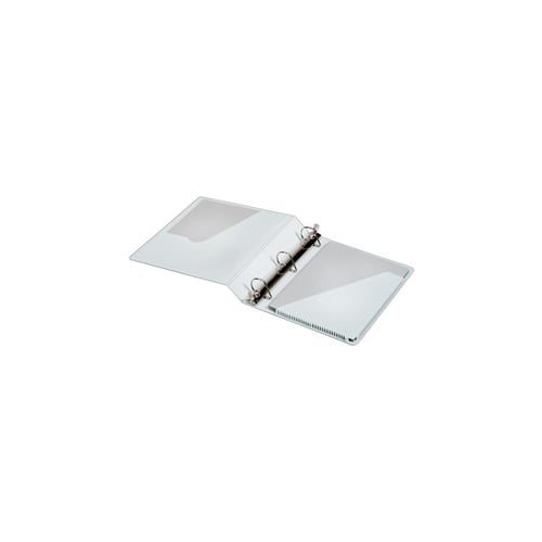 Cardinal 1.5" White SuperStrength ClearVue Slant-D Ring Binder 12pk - CRD-10400V3