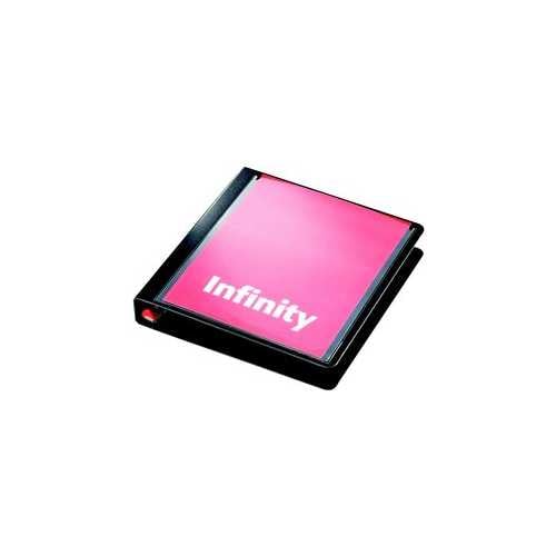 Cardinal 1" Black Infinity ClearVue Locking Slant-D Ring Binder - 12pk