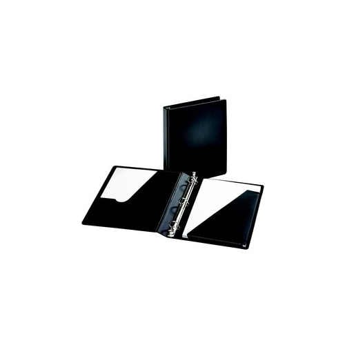 Cardinal 1" Black SuperStrength Locking Slant-D Ring Binder - 12pk