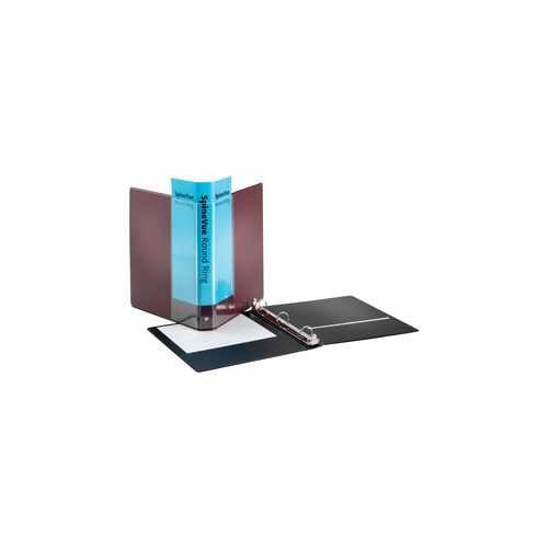 Cardinal 1" Maroon SpineVue Locking Round Ring Binder 12pk - CRD-16358V3
