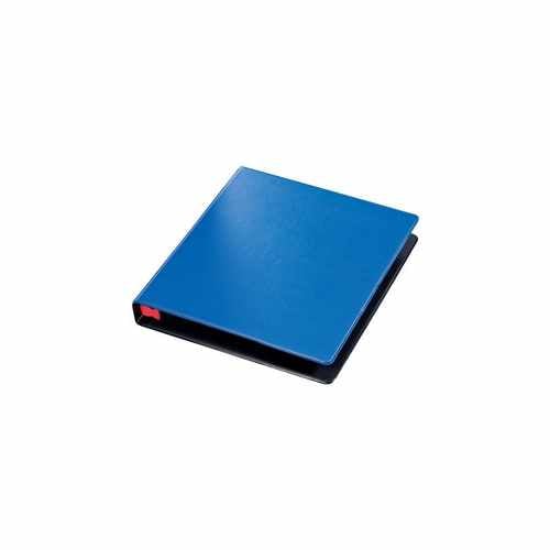 Cardinal 1" Medium Blue EasyOpen Ring Binder w/Label Holder - 12pk