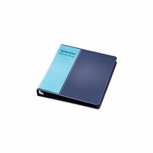 Cardinal 1" Navy SpineVue Locking Round Ring Binder 12pk - CRD-16302V3