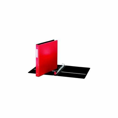 Cardinal 1" Red EasyOpen Locking Ring Binder w/Label Holder - 12pk