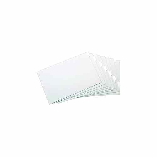 Cardinal 11" x 17" White Write 'n Erase 8 Tab Divider (24 Sets) - CRD-84271