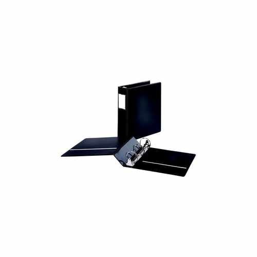 Cardinal 2" Black BasicSelect Round Ring Binder w/Label Holder - 12pk
