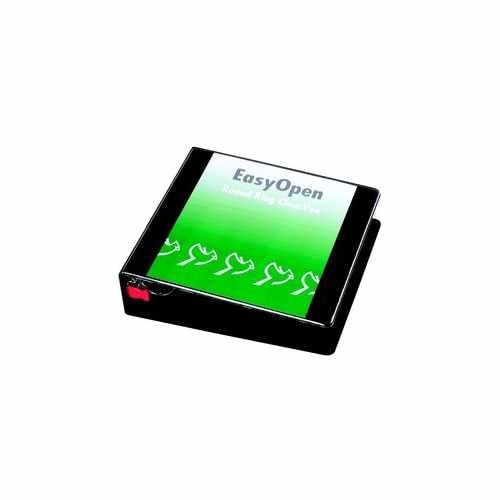 Cardinal 2" Black EasyOpen ClearVue Locking Round Ring Binder 12pk - CRD-11121