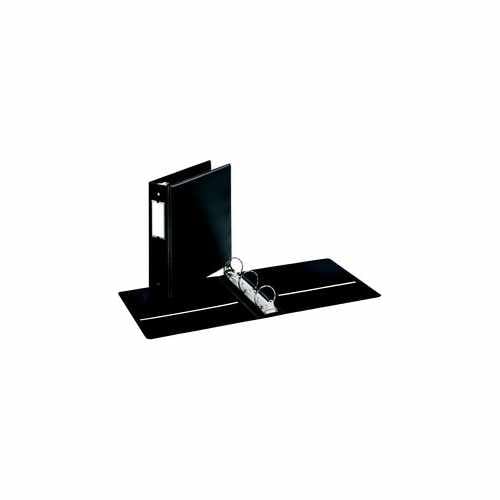 Cardinal 2" Black EconomyValue Round Ring Binder w/Label Holder 12pk - CRD-90331