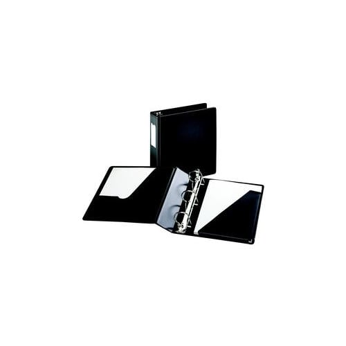 Cardinal 2" Black SuperStrength Locking Slant-D Ring Binder - 12pk
