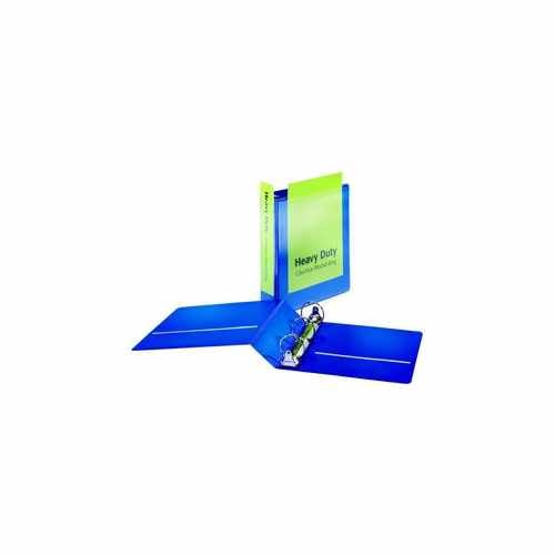 Cardinal 2" Blue HeavyDuty ClearVue Round Ring Binder - 12pk