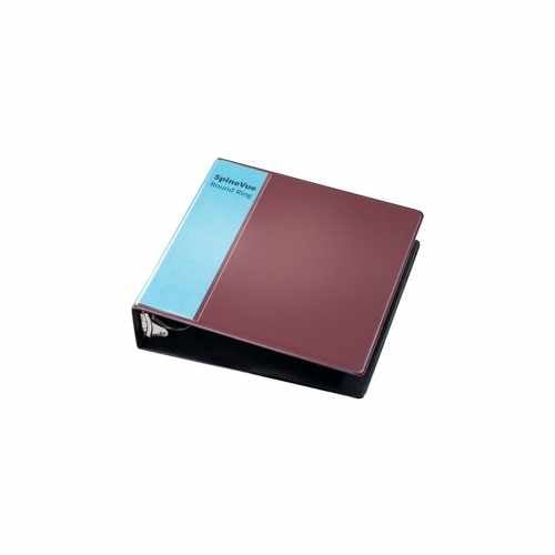 Cardinal 2" Maroon SpineVue Locking Round Ring Binder 12pk - CRD-16858V3