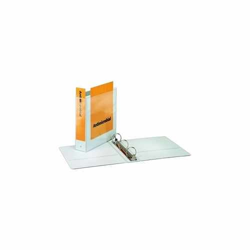 Cardinal 2" White Antimicrobial ClearVue Locking Ring Binder 12pk - CRD-32220