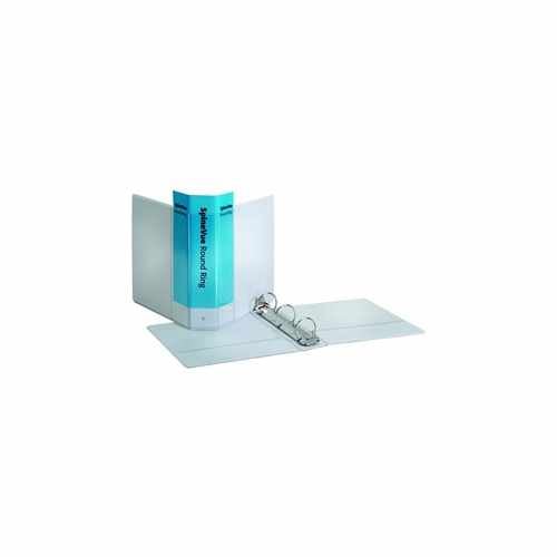 Cardinal 2" White SpineVue Locking Round Ring Binder 12pk - CRD-16803V3