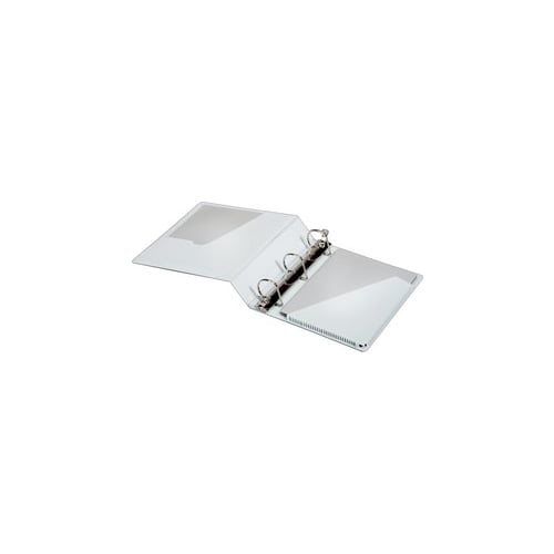 Cardinal 2" White SuperStrength ClearVue Locking Slant-D Binder 12pk - CRD-10500V3