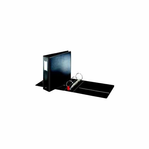 Cardinal 3" Black EasyOpen Locking Ring Binder w/Label Holder 6pk - CRD-18842