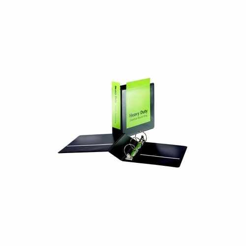 Cardinal 3" Black HeavyDuty ClearVue Round Ring Binder - 4pk